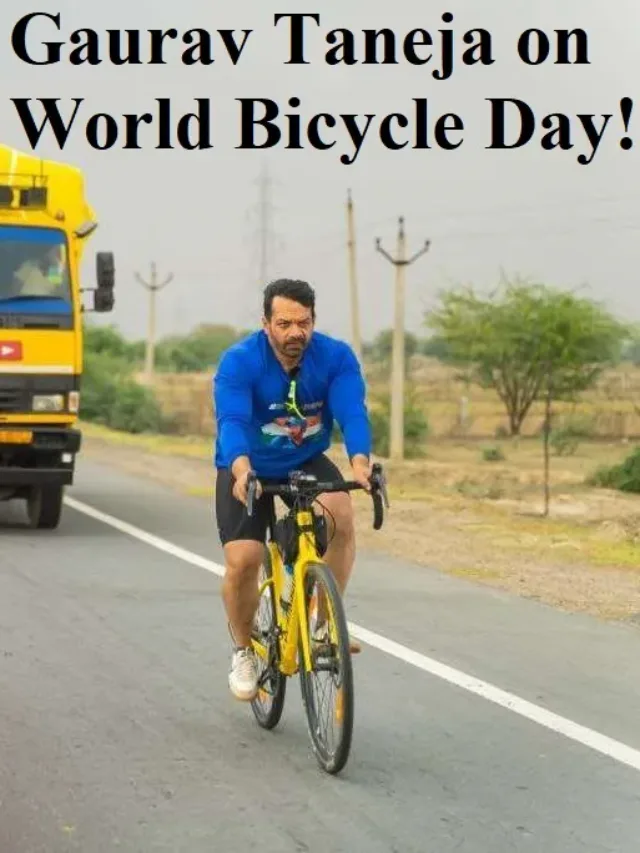 Youtuber Gaurav Taneja Cycle Ride | World Bicycle Day 2023